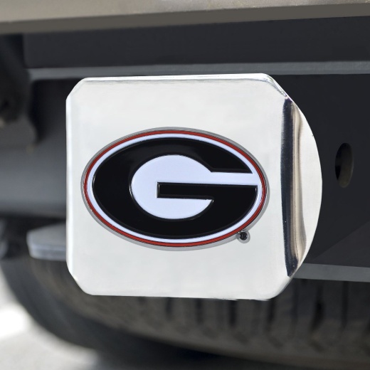 Georgia Bulldogs Hitch Cover 3D Color Emblem