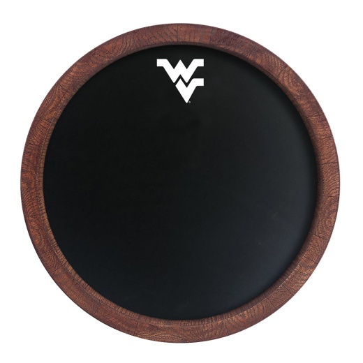 West Virginia Mountaineers: "Faux" Barrel Top Chalkboard