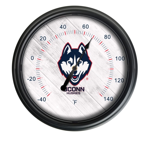 University Of Connecticut Indoor/Outdoor Led Thermometer By Holland Bar Stool Company