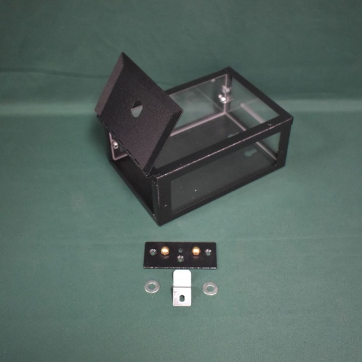 Metal Toke Box With 4 Windows