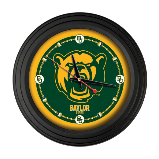 Baylor University 15" Traditional Wall Clock By Holland Bar Stool Co
