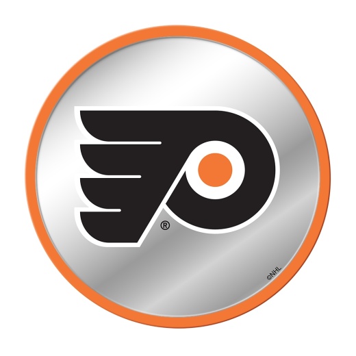 Philadelphia Flyers: Modern Disc Mirrored Wall Sign
