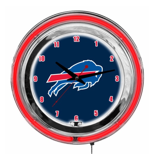Buffalo Bills 14" Neon Clock
