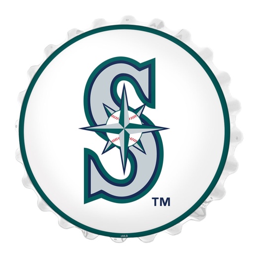 Seattle Mariners: Logo Bottle Cap Wall Light