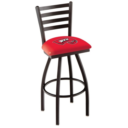 L014 Western Kentucky Swivel Stool With Black Wrinkle Finish