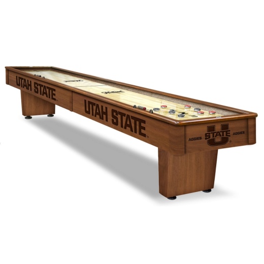 Utah State 12' Shuffleboard Table By Holland Bar Stool Co