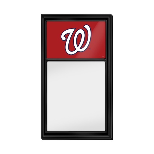 Washington Nationals: Logo Dry Erase Note Board