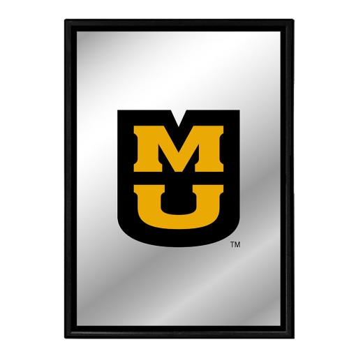 Missouri Tigers: Mu Framed Mirrored Wall Sign