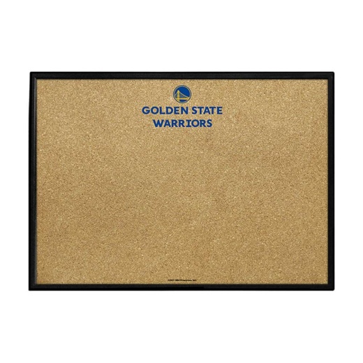 Golden State Warriors: Framed Corkboard