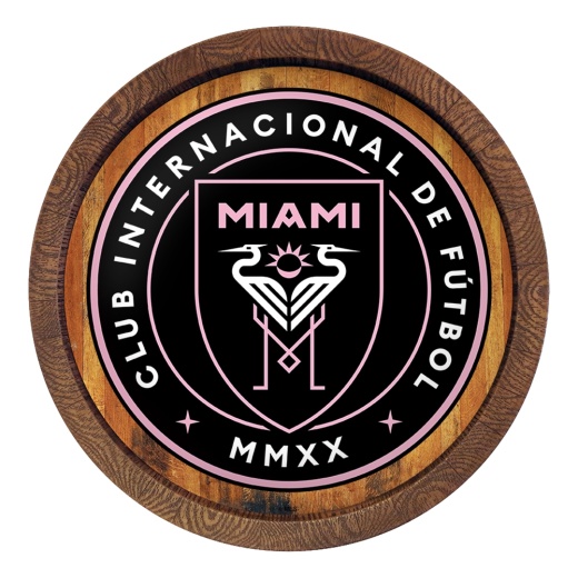 Inter Miami Cf: "Faux" Barrel Top Sign