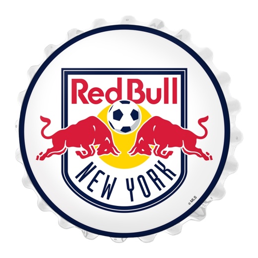York Red Bulls: Bottle Cap Wall Light