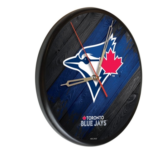 Toronto Blue Jays 13" Solid Wood Clock