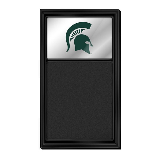Michigan State Spartans: Helmet Mirrored Chalk Note Board