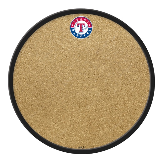 Texas Rangers: Modern Disc Cork Board
