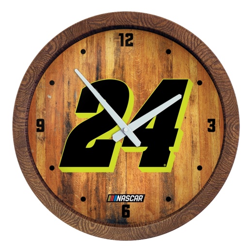 William Bryon: "Faux" Barrel Top Wall Clock