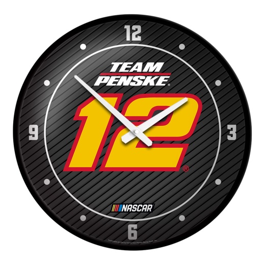 Ryan Blaney: Modern Disc Wall Clock