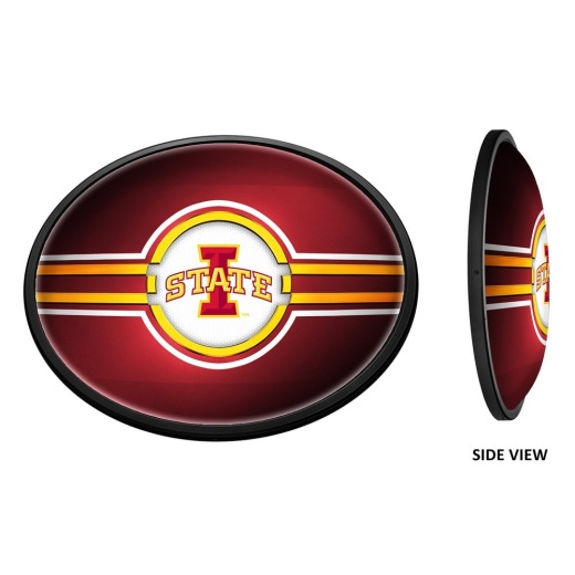Isu Iowa State Cyclones Slimline Led Team Spirit Wall Signprimary Logo