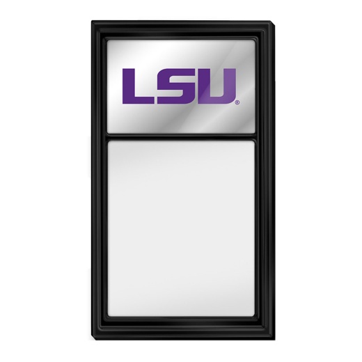 Lsu Tigers: Mirrored Dry Erase Note Board