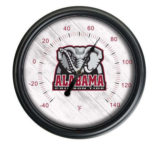 University Of Alabama Indoor/Outdoor Led Thermometer By Holland Bar Stool Company