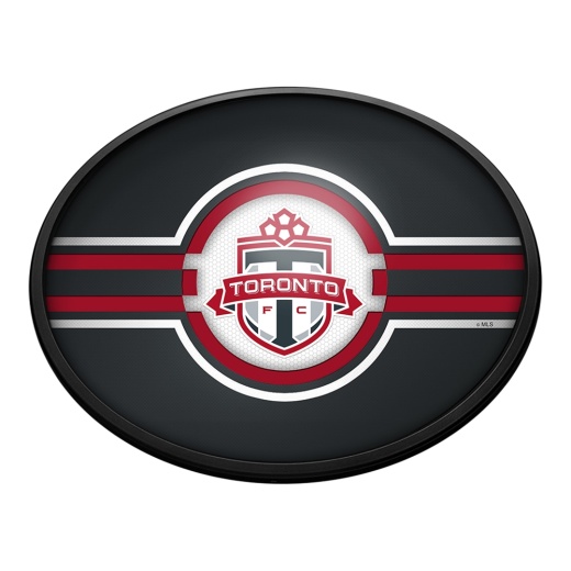 Toronto Fc: Oval Slimline Lighted Wall Sign