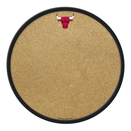 Chicago Bulls: Modern Disc Cork Board
