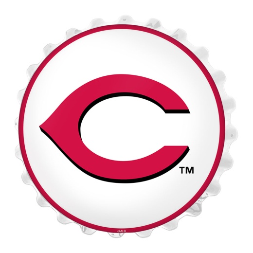 Cincinnati Reds: Logo Bottle Cap Wall Light