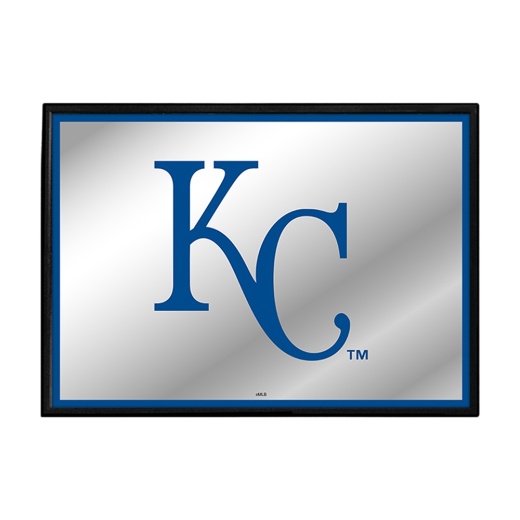 Kansas City Royals: Framed Mirrored Wall Sign