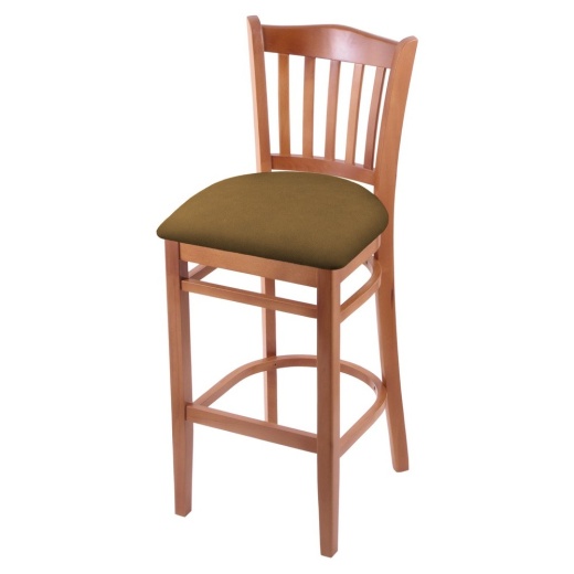 3120 25" Counter Stool With Medium Finish And Canter Saddle Seat