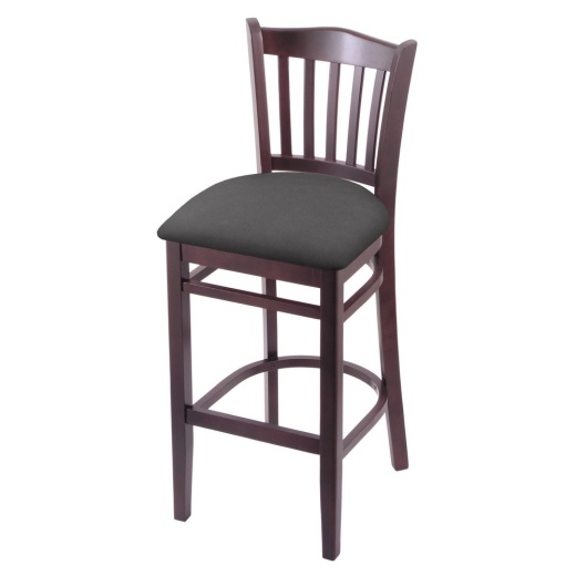 3120 25" Counter Stool With Dark Cherry Finish And Canter Storm Seat