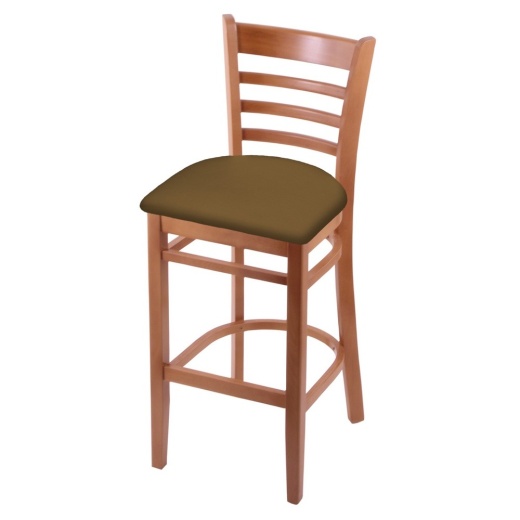 3140 Stool With Medium Finish And Canter Saddle Seat