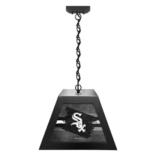 Chicago White Sox Pendant Box Light By Holland Bar Stool Company