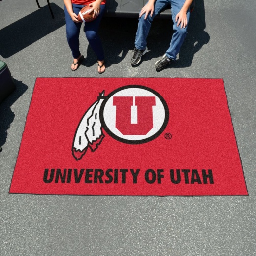 Utah Utes Ultimat Rug 5Ft. X 8Ft