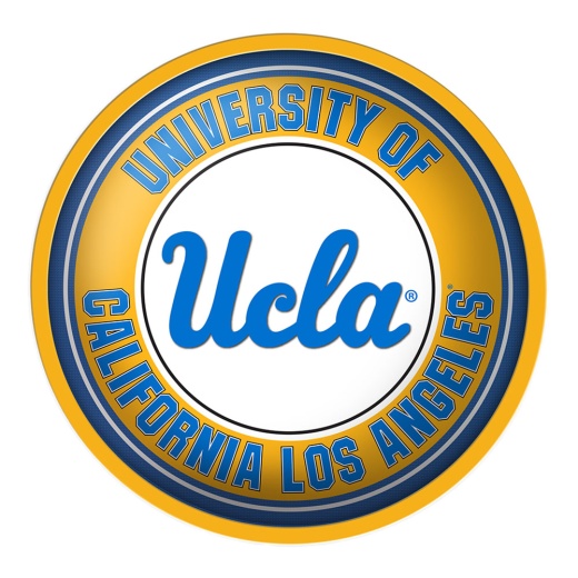 Ucla Bruins: Modern Disc Wall Sign
