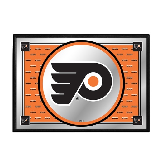 Philadelphia Flyers: Team Spirit Framed Mirrored Wall Sign