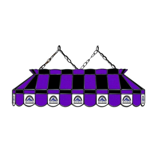 Colorado Rockies 40" Glass Lamp