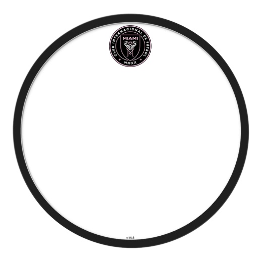 Inter Miami Cf: Modern Disc Dry Erase Wall Sign