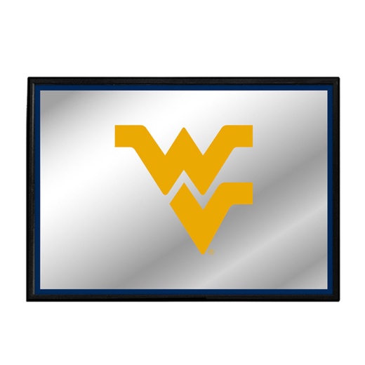 West Virginia Mountaineers: Framed Mirrored Wall Sign