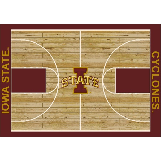Iowa State University Courtside Rug