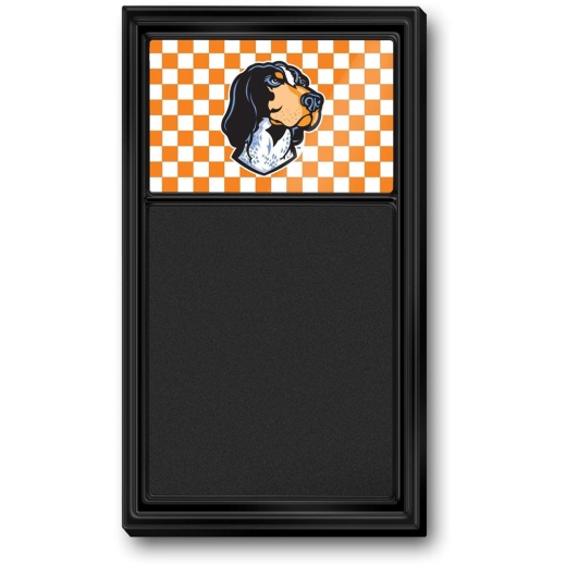 Tennessee Volunteers: Checkerboard Smokey Chalk Note Board