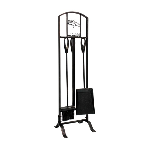 Denver Broncos Fireplace Tool Set