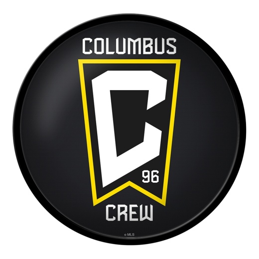 Columbus Crew: Modern Disc Wall Sign