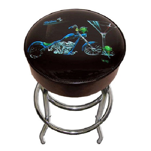 Michael Godard Custom Martini Bar Stool 30"