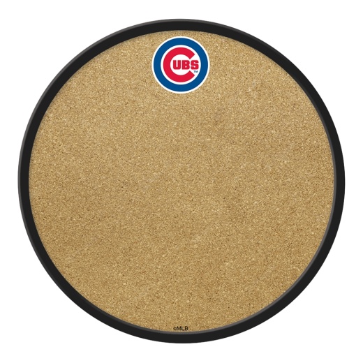 Chicago Cubs: Modern Disc Cork Board