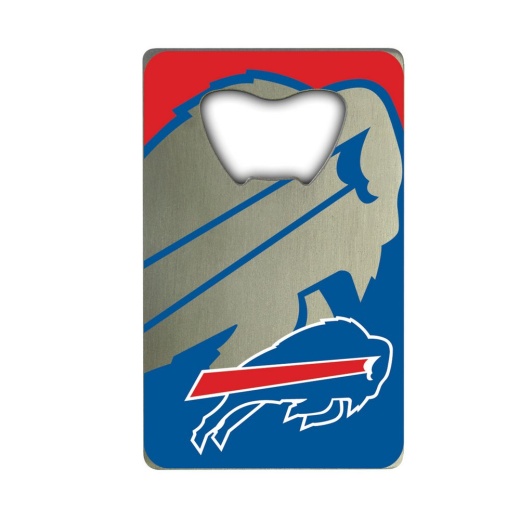 Buffalo Bills Credit Card Style Bottle Opener 2" X 3.25"