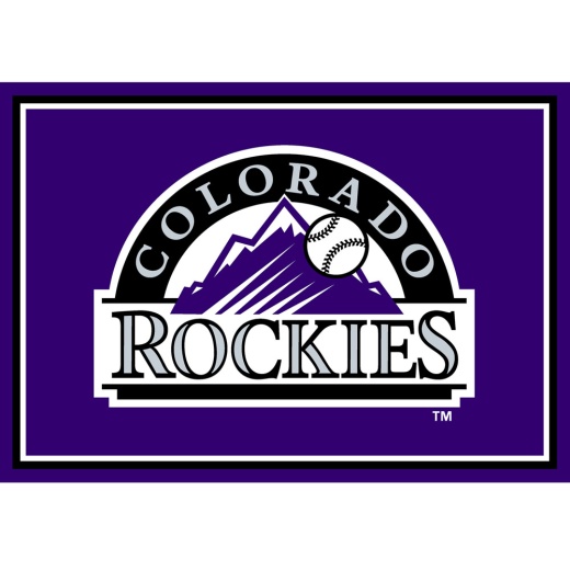 Colorado Rockies 3X4 Area Rug