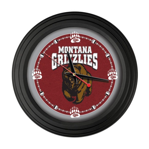 University Of Montana 15" Traditional Wall Clock By Holland Bar Stool Co