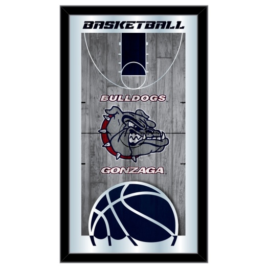 Gonzaga 15" X 26" Basketball Mirror By Holland Bar Stool Company