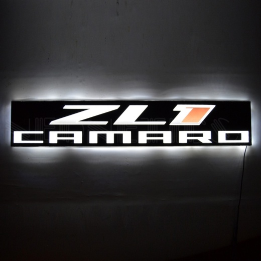 Slim Led Zl1 Camaro Slim Led Sign