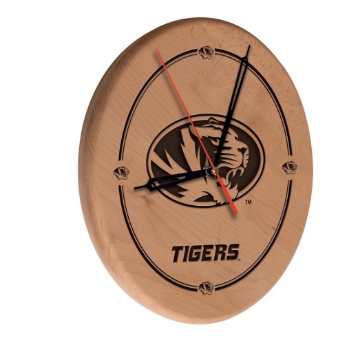 Missouri Laser Engraved Wood Clock By The Holland Bar Stool Co