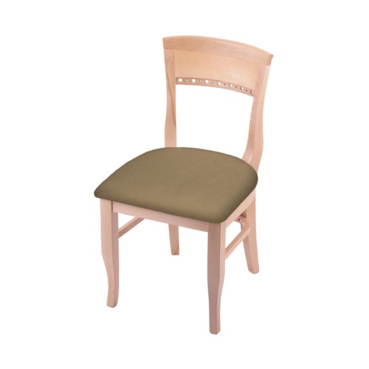 3160 18" Chair With Natural Finish And Canter Sand Seat